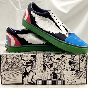 (Sold)VANS Old Skool x Marvel Avengers Multi 2018 Limited Men Size 11 New In Box